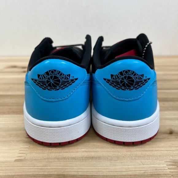 Wmns Jordan 1 Retro Low OG  Air Jordan 1 Retro Low OG shoes Womens 8 Black Gym Red Dark Powder CZ0775-046